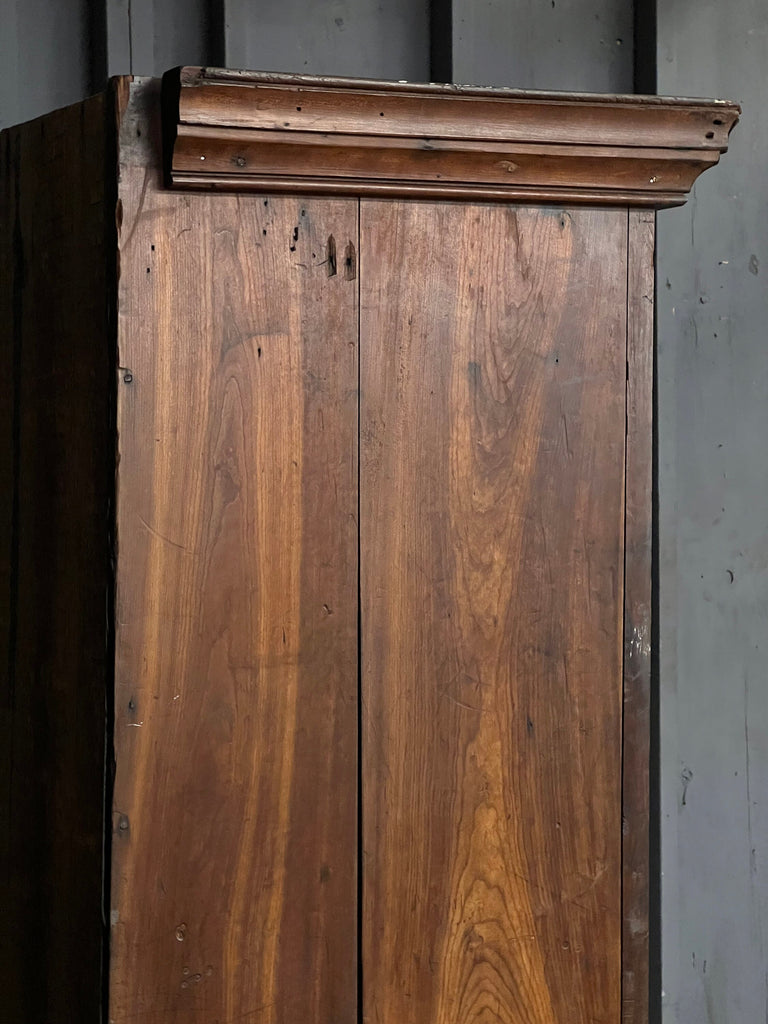 Antique Wardrobe, 1870s Wood Wardrobe, Primitive Cabinet, Wood Lockers, Entryway Furniture, Mudroom Storage Cabinet