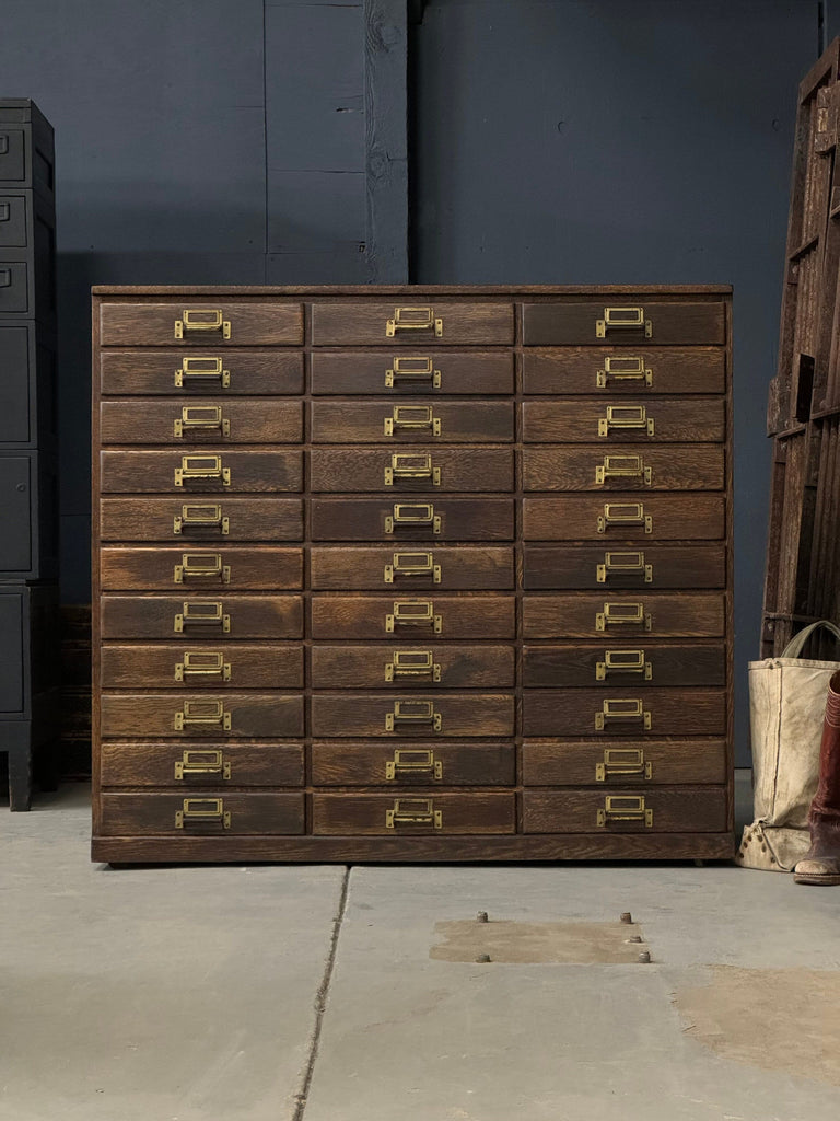 RESERVED - Antique Print Cabinet, Blueprint Cabinet, Flat File Cabinet, Antique Map Cabinet, Wood Multi Drawer Unit, General Store Cabinet