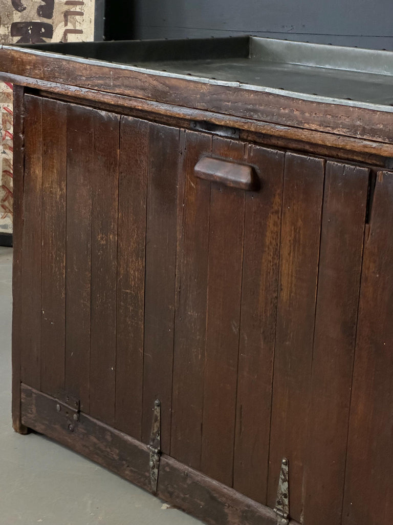 Antique Dry Sink, Antique Grain Bin, Rustic Primitive Storage, Decorative Storage, Wood Bar Cabinet, Farmhouse Kitchen Island