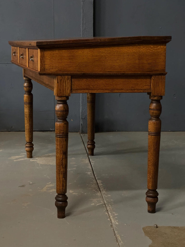 LARGE Antique Standing Desk With Drawers, Slant Top Desk, Post Office Desk, Postmasters Desk, Writing Desk, Plantation Desk, Drafting Table