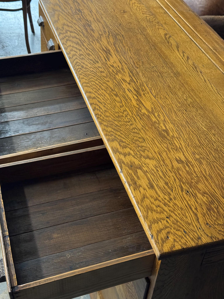 Antique Oak Apothecary Cabinet, Large Drawer Cabinet, General Store Cabinet, Wood Drawer Unit