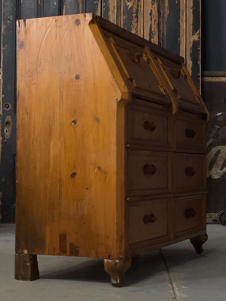 Antique Primitive Cabinet, Antique Secretary, Kitchen Dry Storage, Primitive Wood Desk, Entryway Furniture, Antique Grain Bin, Potato Bin