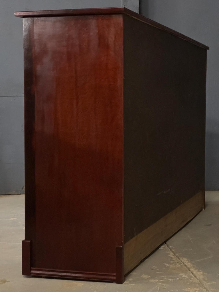 Antique Wood File Cabinet, File Drawers, Vintage Drawer Unit, Apothecary Cabinet, Entryway Cabinet, Industrial Office