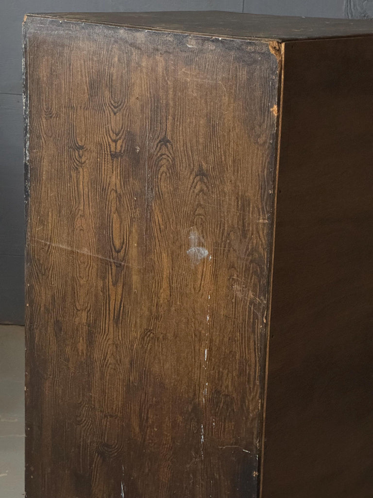 Small Antique Parts Cabinet, Drawer Cabinet, General Store Cabinet, Printers Cabinet, Farmhouse Cabinet, Rustic Storage