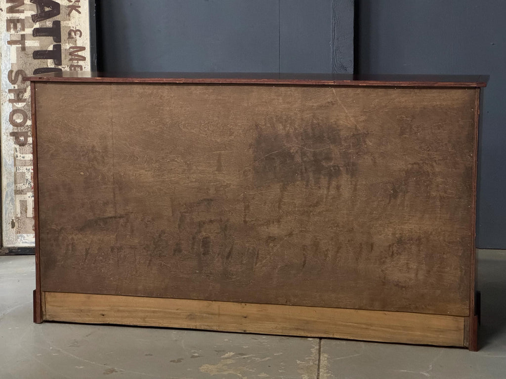 Antique Wood File Cabinet, File Drawers, Vintage Drawer Unit, Apothecary Cabinet, Entryway Cabinet, Industrial Office