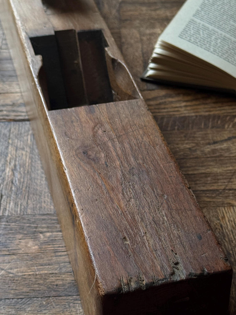 Large Antique Wood Planer, 28" Wood Plane, Early 1800s Antique Woodworking Tool, Woodworking Collectible, Antique Wood Tool