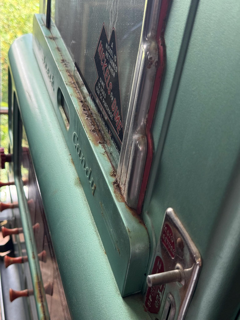 Vintage Stoner Candy Vending Machine, Movie Theater Model With Gum Selector, Nickel And Dime Candy Machine, Fresh Candy, Candy Coin OP