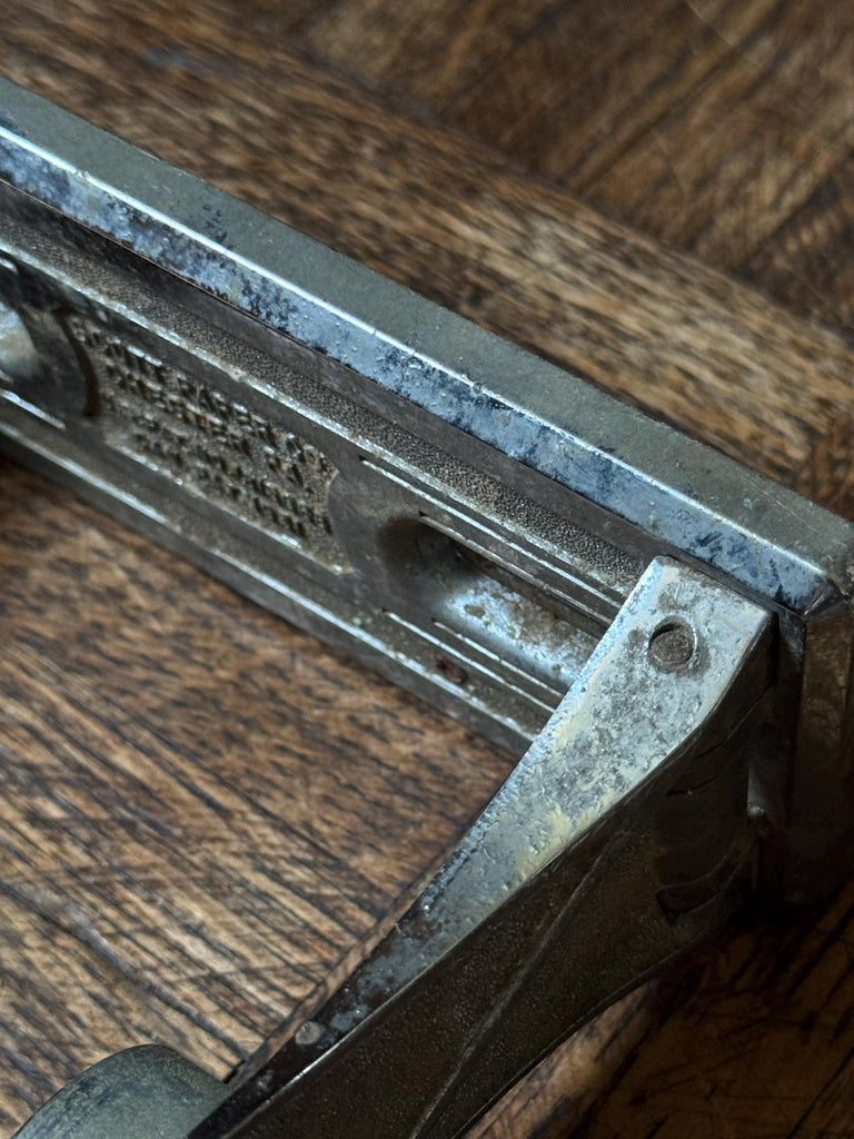 Antique Toilet Paper Holder, 1931 Scott Paper Co. Chester PA, Toilet Paper Roll Dispenser, Antique Bathroom Fixture