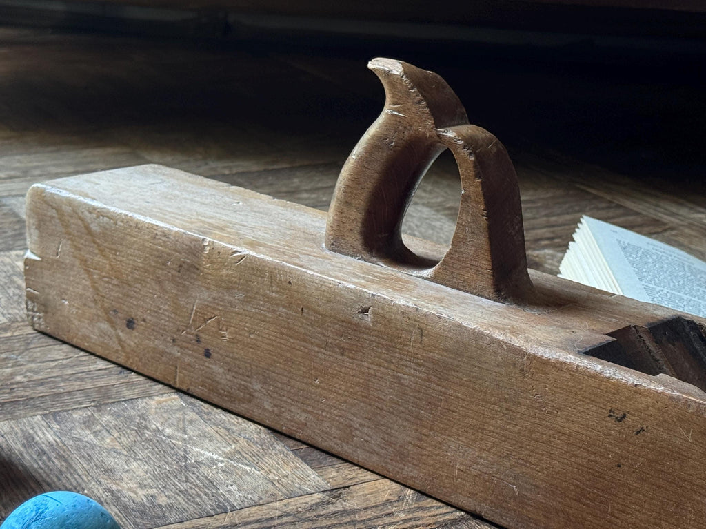 Large Antique Wood Planer, 28" Wood Plane, Early 1800s Antique Woodworking Tool, Woodworking Collectible, Antique Wood Tool