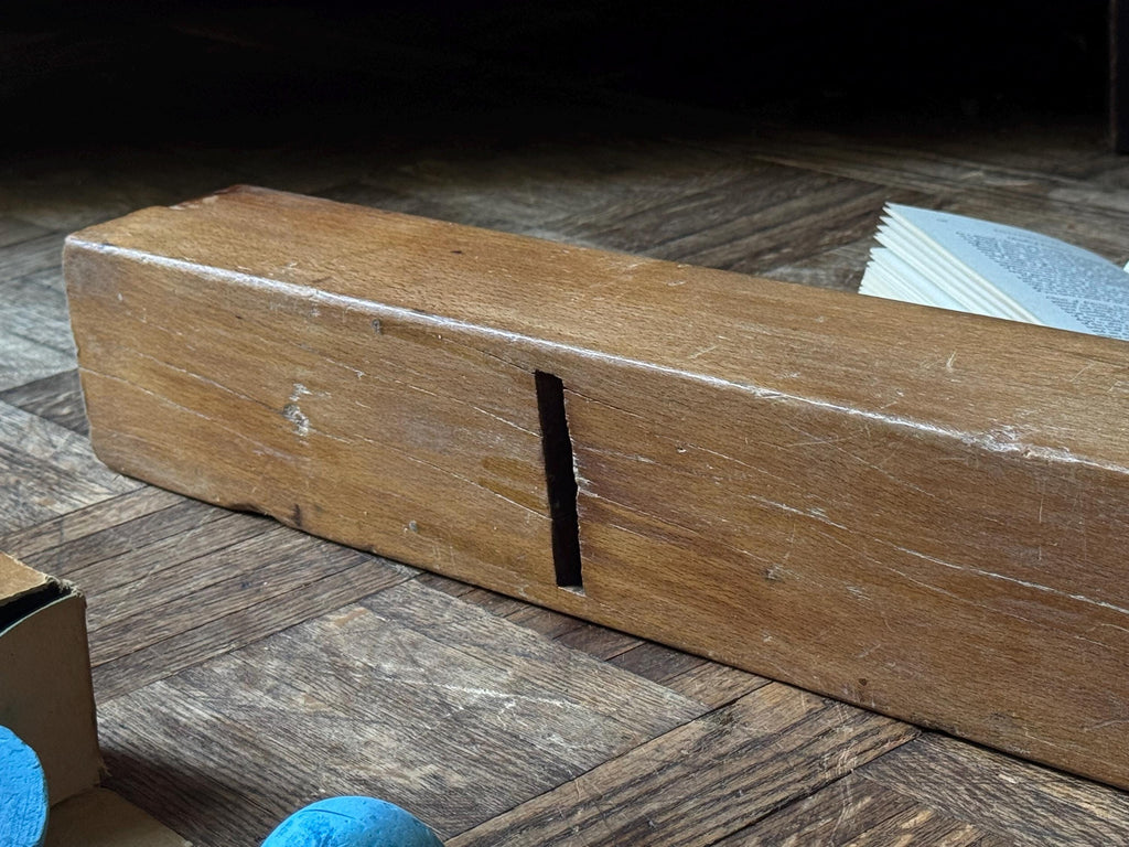 Large Antique Wood Planer, 28" Wood Plane, Early 1800s Antique Woodworking Tool, Woodworking Collectible, Antique Wood Tool