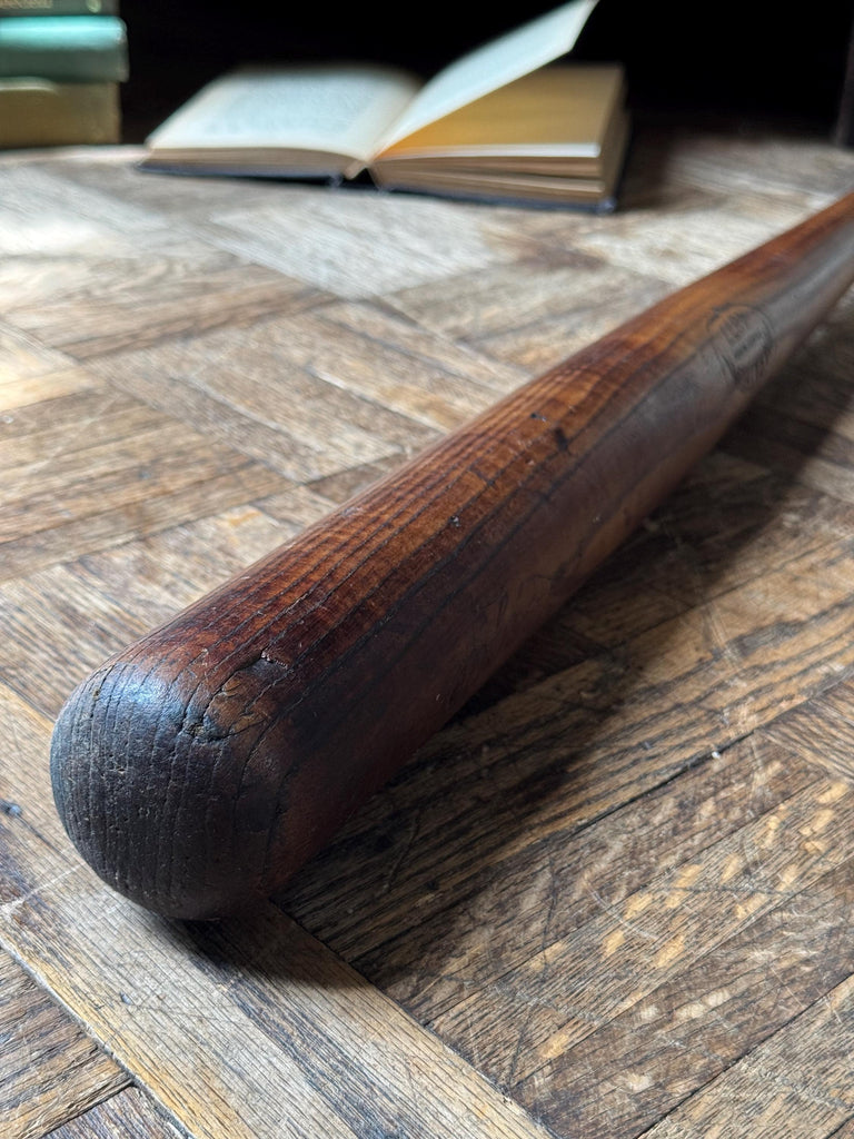 Antique Baseball Bat, Montgomery Ward Marathon Trade Mark 4377 League Baseball Bat, Baseball Memorabilia, Vintage Baseball Decor