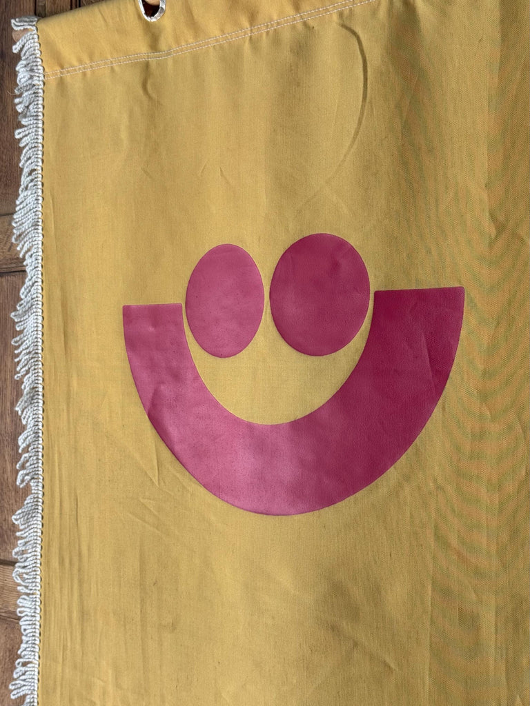 Vintage SummerFest Banner, SummerFest Milwaukee Banner, SummerFest Smiley Face, SummerFest Advertising, Summer Fest Flag, SummerFest Logo
