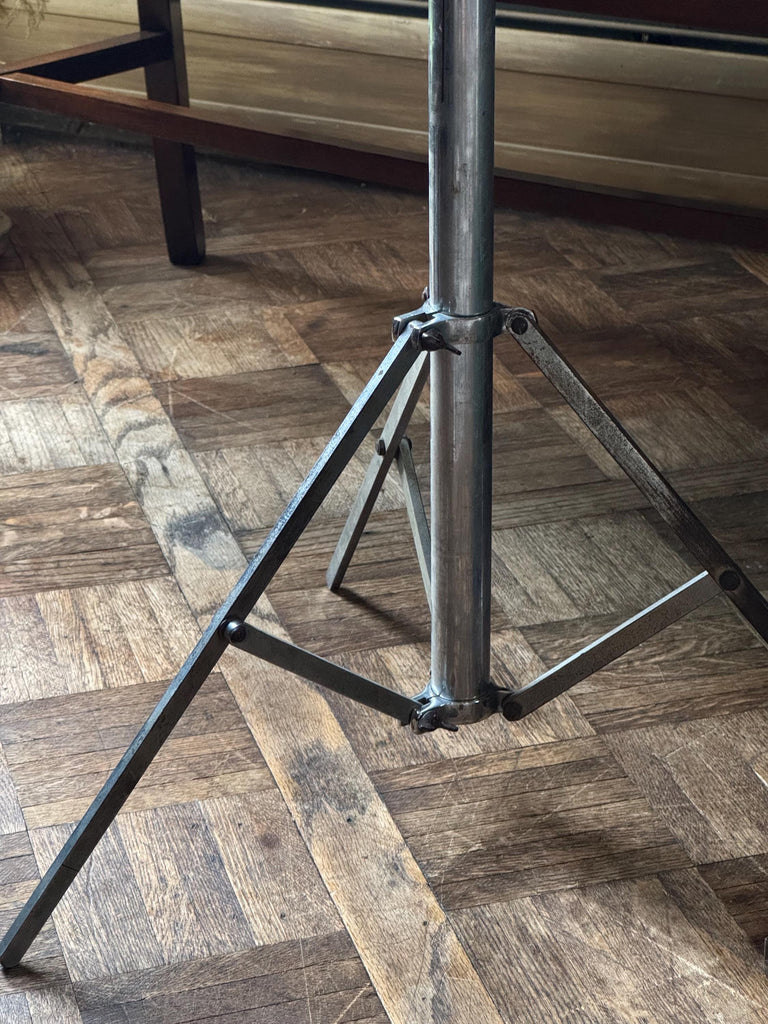 Antique Neon Crucifix With Stand