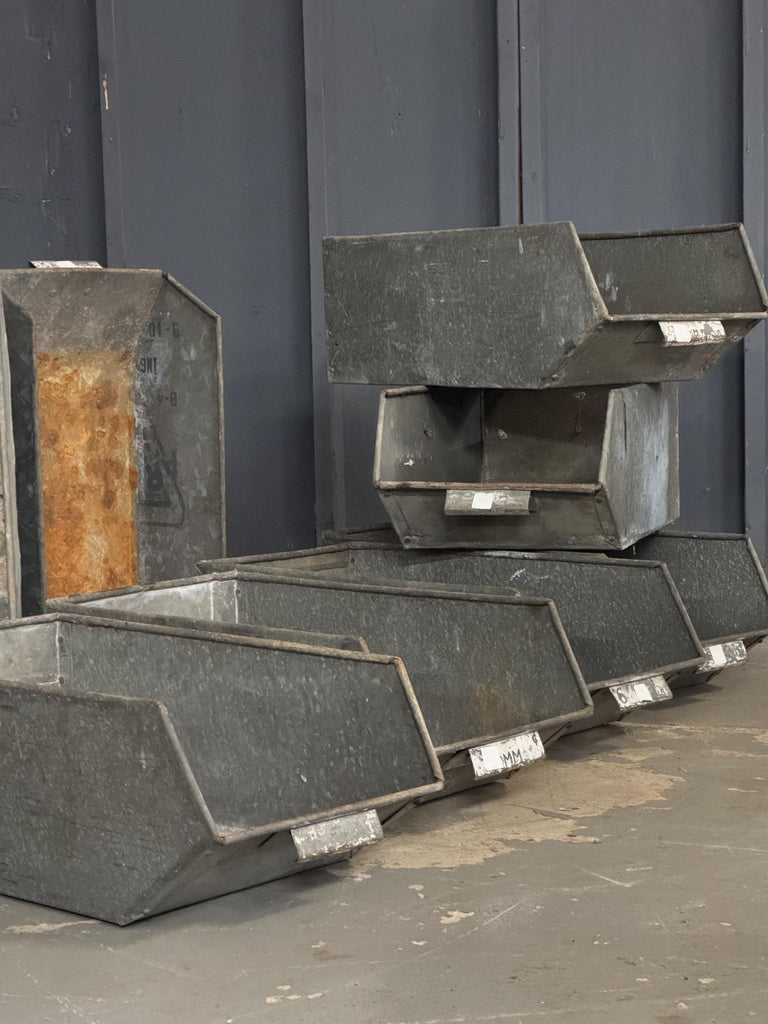 Large Metal Bins – Scout and Forge
