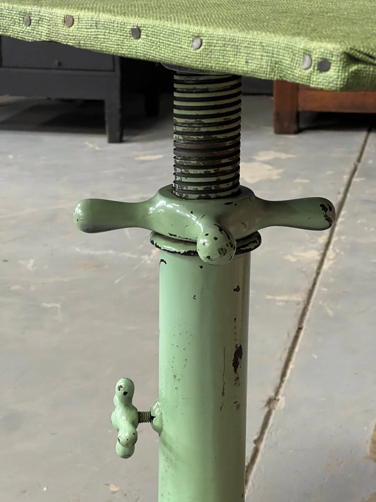 Antique Adjustable Artist Table, Drawing Table, Small Drafting Table, Industrial Desk, Cast Iron Table, Industrial Side Table